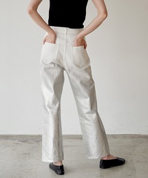 MECRE | グラデーションコーティングオーガニックデニム(デニムパンツ)