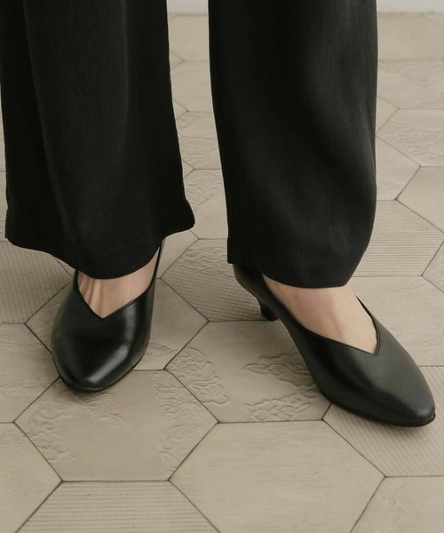 URBAN RESEARCH DOORS（アーバンリサーチドアーズ）の「ソフトヒールパンプス（パンプス・レディース・ブラック/ベージュ系その他・38/36/37）」の6枚目の写真