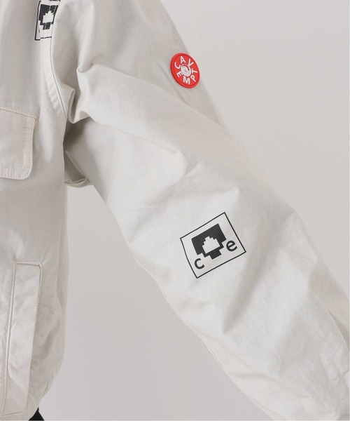 C.E(シーイー)の「【C.E / シーイー】OVERDYE INTERSPERSED BUTTON JACKET(ブルゾン・メンズ・ベージュ・LARGE/MEDIUM)」の5枚目の写真