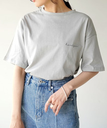 【IAMUSE】ポイントロゴTシャツ S0395