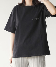 【IAMUSE】ポイントロゴTシャツ S0395