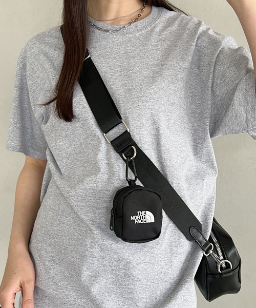 新品 ノースフェイス　コインケース　ミニポーチ ベージュ　 ブラック THE NORTH FACE ポーチ 国内未発売 FACE(ザ・ノースフェイス