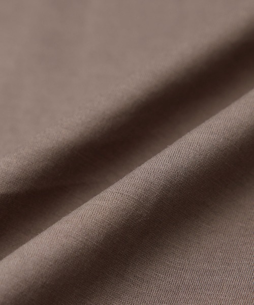 ROPE'（ロペ）の「クリア天竺タックスリーブカットソー（Tシャツ/カットソー・レディース・ホワイト/ブラック/ブラウン/オレンジ/ターコイズブルー・38）」の22枚目の写真