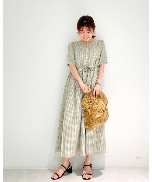 flower（フラワー）の「ナチュラルリボンハット（ハット・レディース・ブラウン・FREE）」の7枚目の写真