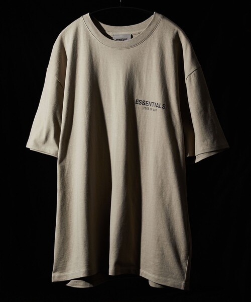 FOG ESSENTIALS(エフオージーエッセンシャルズ)の「WEB限定 FOG ESSENTIALS/エフオージーエッセンシャルズ 1POINT LOGO S/S TEE/ワンポイントロゴ ショートスリーブTシャツ(Tシャツ/カットソー・メンズ・ブルーグリーン/ブラック/ベージュ/オフホワイト/グレー・X-LARGE/MEDIUM/LARGE/SMALL)」の4枚目の写真