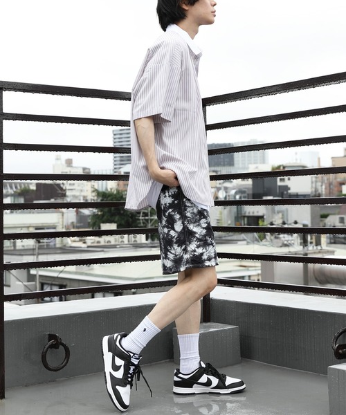 ８(eight)（エイト）の「ビッグクレリックシャツ（シャツ/ブラウス・メンズ・ネイビー/グレー/グリーン/ブラック・MEDIUM/LARGE/X-LARGE）」の8枚目の写真