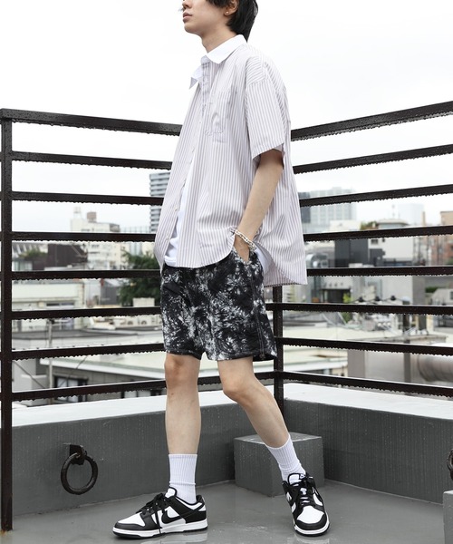 ８(eight)（エイト）の「ビッグクレリックシャツ（シャツ/ブラウス・メンズ・ネイビー/グレー/グリーン/ブラック・MEDIUM/LARGE/X-LARGE）」の9枚目の写真