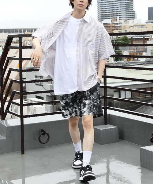 ８(eight)（エイト）の「ビッグクレリックシャツ（シャツ/ブラウス・メンズ・ネイビー/グレー/グリーン/ブラック・MEDIUM/LARGE/X-LARGE）」の13枚目の写真