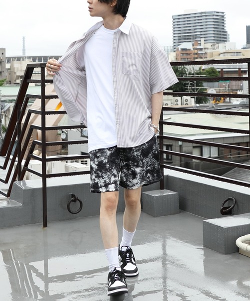 ８(eight)（エイト）の「ビッグクレリックシャツ（シャツ/ブラウス・メンズ・ネイビー/グレー/グリーン/ブラック・MEDIUM/LARGE/X-LARGE）」の14枚目の写真