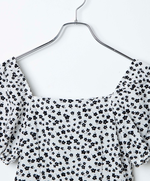 WEGO（ウィゴー）の「WEGO/【一部店舗限定】スクエアネックミニワンピース（ワンピース・レディース・ブラック/その他1・FREE）」の13枚目の写真