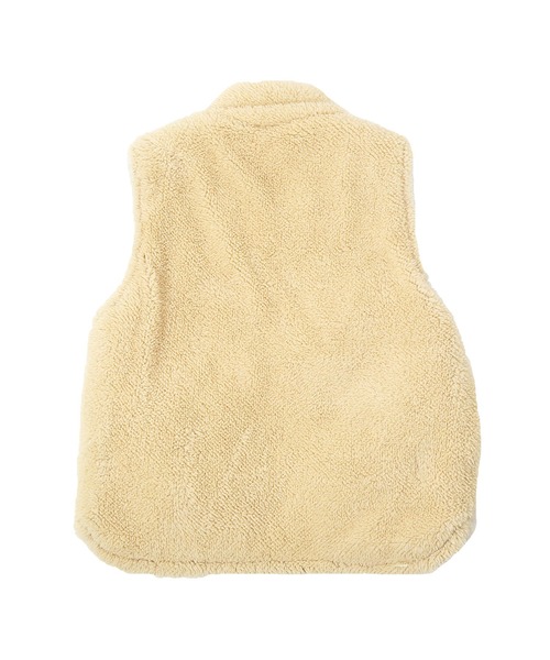 DILASH（ディラッシュ）の「デニムボアリバーシブルベスト（ベスト・キッズ・チャコール/ベージュ/ブラウン・80/90/100/110/120/130/140）」の21枚目の写真