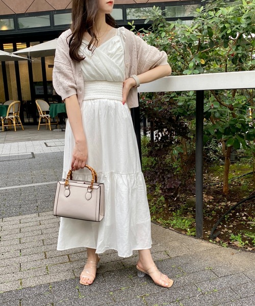 INGNI（イング）の「カシュクールティアードパフスリーブ