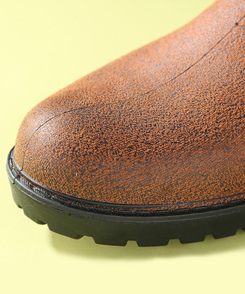 aimoha（アイモハ）の「レインブーツ メンズ ショート（レインシューズ・メンズ・グレー/グリーン/ブラック/ブラウン・24.5cm/26.0cm/25.5cm/26.5cm/25.0cm）」の12枚目の写真