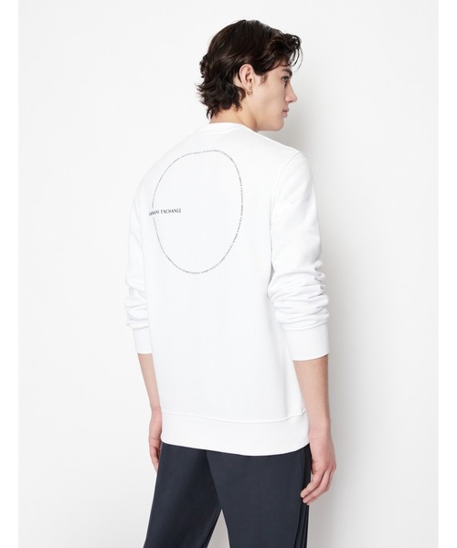 【A/X Armani Exchange】サークル ロゴ スウェットシャツ ♪ ARMANI EXCHANGE（アルマーニエクスチェンジ）の「【A|X