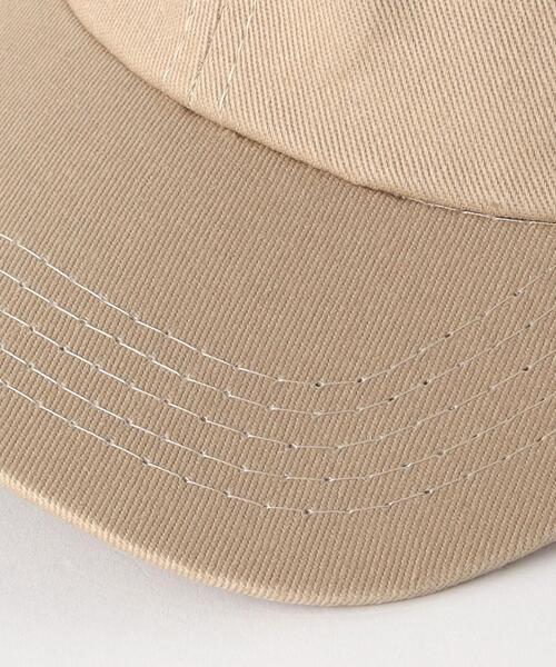 green label relaxing(グリーンレーベルリラクシング)の「GLR GREEN CAP / キャップ(キャップ・キッズ・ブラック/ベージュ/ライラック・52-54cm/54-56cm)」の6枚目の写真