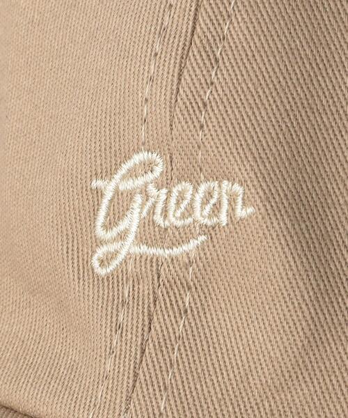green label relaxing(グリーンレーベルリラクシング)の「GLR GREEN CAP / キャップ(キャップ・キッズ・ブラック/ベージュ/ライラック・52-54cm/54-56cm)」の7枚目の写真