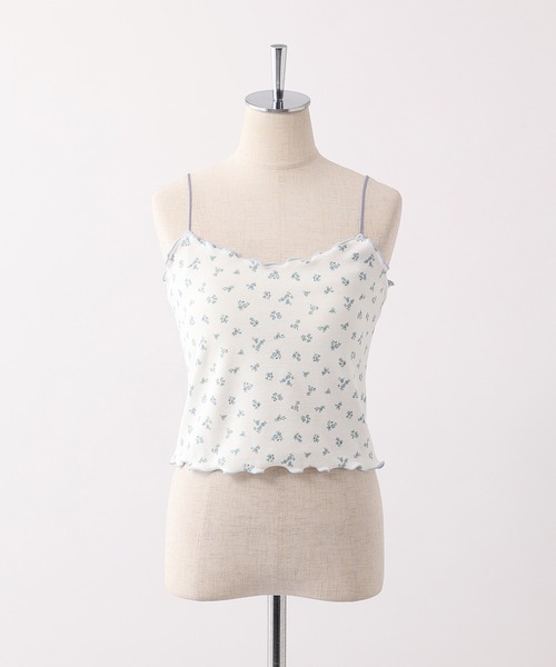 one after another NICE CLAUP（ワンアフターアナザーナイスクラップ）の「アソートカップ付きキャミソール（キャミソール・レディース・パープル/オフホワイト/アイボリー/ミント・FREE）」の16枚目の写真