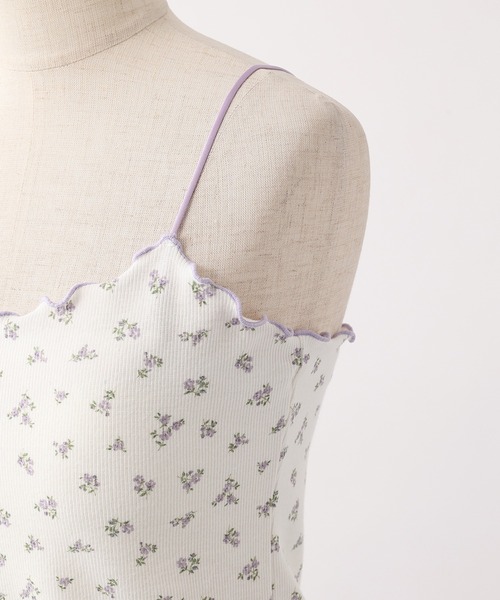 one after another NICE CLAUP（ワンアフターアナザーナイスクラップ）の「アソートカップ付きキャミソール（キャミソール・レディース・パープル/オフホワイト/アイボリー/ミント・FREE）」の21枚目の写真