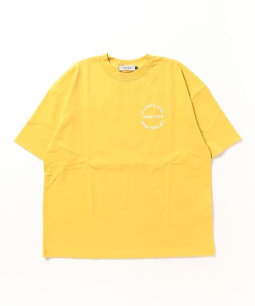 AVIREX（アヴィレックス）の「【直営店限定】VARSITY LOGO T-SHIRT/ バーシティーロゴティーシャツ（Tシャツ/カットソー・レディース・ブラック/ピンク/ホワイト系2/ダークグリーン系/ブラウン/グリーン/マスタード・F）」の15枚目の写真