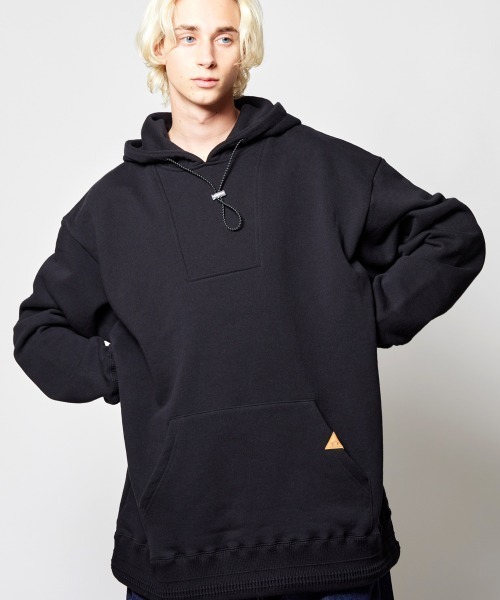 rehacer(レアセル)の「rehacer : Cord Hooded Parka / コードフーテッドパーカ(パーカー・メンズ・ブラック/グレー・SMALL/MEDIUM/LARGE/X-LARGE)」の22枚目の写真