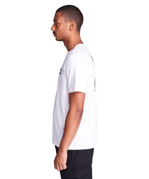 Timberland（ティンバーランド）の「メンズ 半袖 バック グラフィック Tシャツ（Tシャツ/カットソー・メンズ・ホワイト/ブラック/グリーン・SMALL/MEDIUM/LARGE/X-LARGE/XX-LARGE）」の14枚目の写真