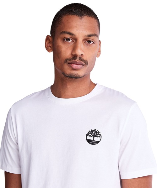 Timberland（ティンバーランド）の「メンズ 半袖 バック グラフィック Tシャツ（Tシャツ/カットソー・メンズ・ホワイト/ブラック/グリーン・SMALL/MEDIUM/LARGE/X-LARGE/XX-LARGE）」の16枚目の写真