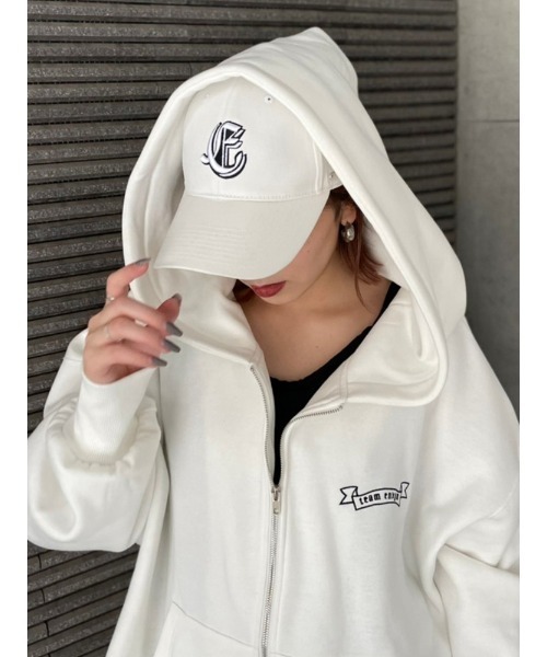 ENVYM（アンビー）の「ＥＬＯＧＯＣＡＰ（キャップ・レディース・ホワイト/ブラック/ブラウン・FREE）」の2枚目の写真