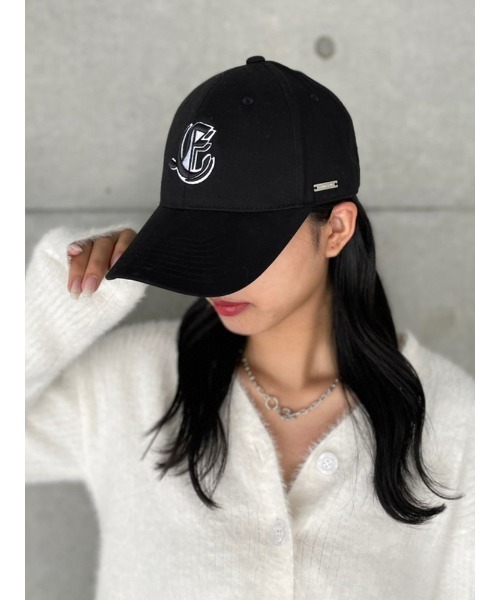 ENVYM（アンビー）の「ＥＬＯＧＯＣＡＰ（キャップ・レディース・ホワイト/ブラック/ブラウン・FREE）」の3枚目の写真