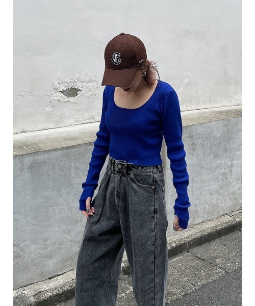 ENVYM（アンビー）の「ＥＬＯＧＯＣＡＰ（キャップ・レディース・ホワイト/ブラック/ブラウン・FREE）」の8枚目の写真