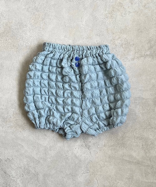 CALMIA（カルミア）の「pocopocoベビーブルマ（baby/FREE）（その他ベビーウェア・キッズ・ライトブルー/ブラック・FREE）」の2枚目の写真