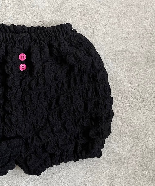 CALMIA（カルミア）の「pocopocoベビーブルマ（baby/FREE）（その他ベビーウェア・キッズ・ライトブルー/ブラック・FREE）」の3枚目の写真