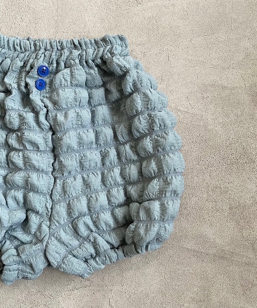 CALMIA（カルミア）の「pocopocoベビーブルマ（baby/FREE）（その他ベビーウェア・キッズ・ライトブルー/ブラック・FREE）」の6枚目の写真