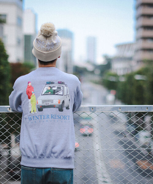 BEAMS / WinterResort クルーネック スウェット