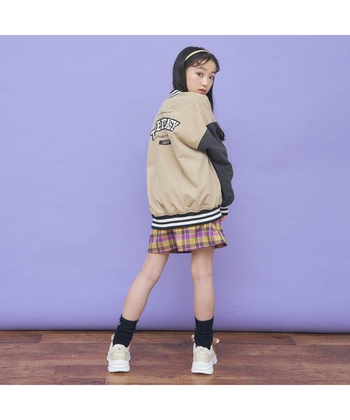 algy（アルジー）の「ラインリブスタジャン（スタジャン・キッズ・ベージュ/ブルー・SMALL/MEDIUM/X-SMALL/XX-SMALL/XXX-SMALL）」の7枚目の写真