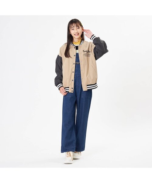 algy（アルジー）の「ラインリブスタジャン（スタジャン・キッズ・ベージュ/ブルー・SMALL/MEDIUM/X-SMALL/XX-SMALL/XXX-SMALL）」の3枚目の写真