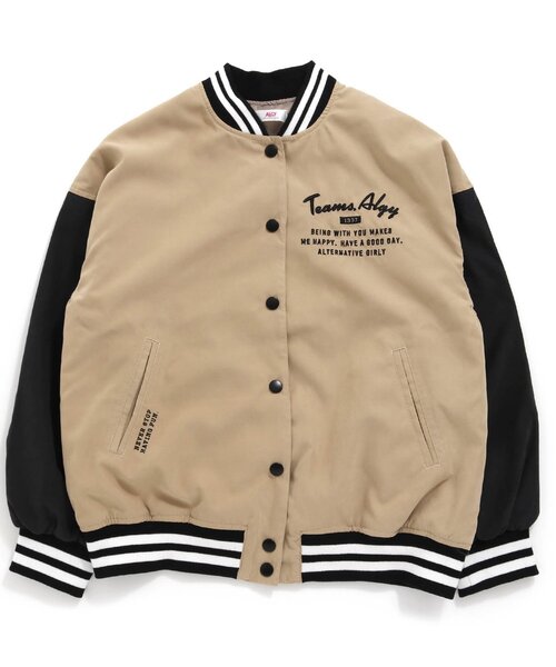 algy（アルジー）の「ラインリブスタジャン（スタジャン・キッズ・ベージュ/ブルー・SMALL/MEDIUM/X-SMALL/XX-SMALL/XXX-SMALL）」の9枚目の写真