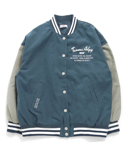 algy（アルジー）の「ラインリブスタジャン（スタジャン・キッズ・ベージュ/ブルー・SMALL/MEDIUM/X-SMALL/XX-SMALL/XXX-SMALL）」の17枚目の写真