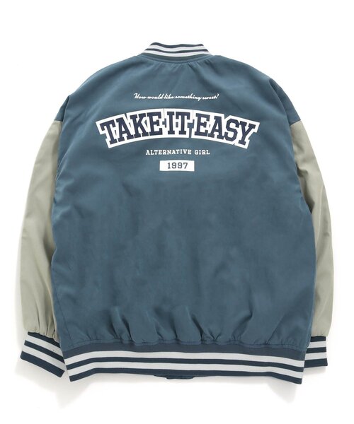 algy（アルジー）の「ラインリブスタジャン（スタジャン・キッズ・ベージュ/ブルー・SMALL/MEDIUM/X-SMALL/XX-SMALL/XXX-SMALL）」の12枚目の写真