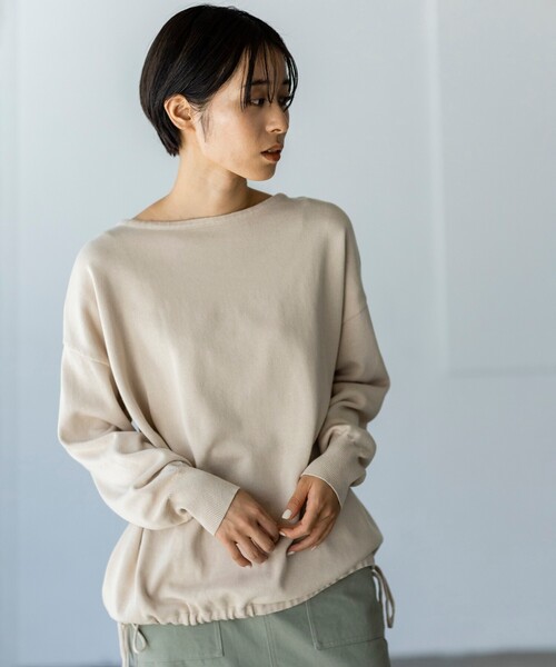 THE SHOP TK (ザ ショップ ティーケー )の「◆サイドリボンチュニックニット(チュニック・レディース・ピンク系/ライトベージュ/ブルー/ホワイト系その他3・13/12)」の3枚目の写真