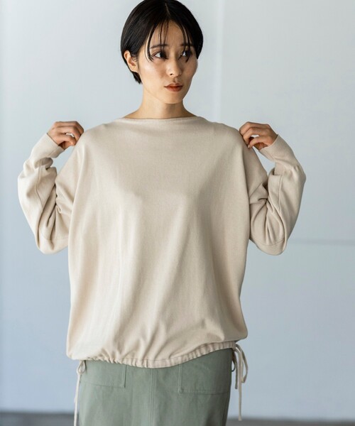 THE SHOP TK (ザ ショップ ティーケー )の「◆サイドリボンチュニックニット(チュニック・レディース・ピンク系/ライトベージュ/ブルー/ホワイト系その他3・13/12)」の6枚目の写真