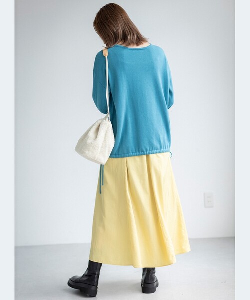 THE SHOP TK (ザ ショップ ティーケー )の「◆サイドリボンチュニックニット(チュニック・レディース・ピンク系/ライトベージュ/ブルー/ホワイト系その他3・13/12)」の12枚目の写真