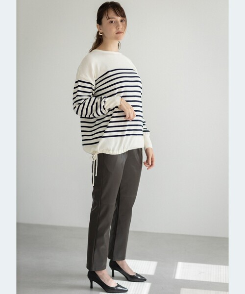 THE SHOP TK (ザ ショップ ティーケー )の「◆サイドリボンチュニックニット(チュニック・レディース・ピンク系/ライトベージュ/ブルー/ホワイト系その他3・13/12)」の13枚目の写真