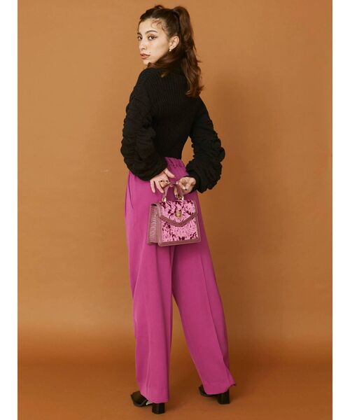 EVRIS（エヴリス）の「アンティークベロアバッグ（ショルダーバッグ・レディース・ブラック/パープル/ブラウン/ブルー・FREE）」の22枚目の写真