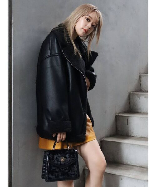 EVRIS（エヴリス）の「アンティークベロアバッグ（ショルダーバッグ・レディース・ブラック/パープル/ブラウン/ブルー・FREE）」の8枚目の写真