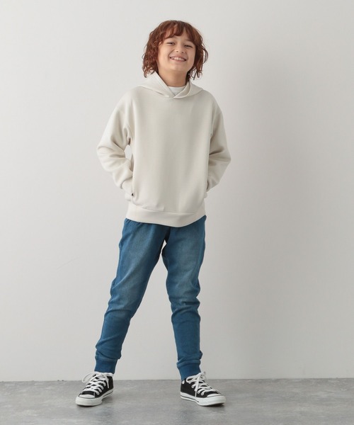 GLOBAL WORK（グローバルワーク）の「ライトクッションプルオーバーパーカー/281775（パーカー・キッズ・アイボリー/ブラウン系その他3/グリーン系その他2/ラベンダー/サックスブルー/チャコールグレー・140cm/150cm/160cm/130cm/110cm/120cm/100cm）」の14枚目の写真