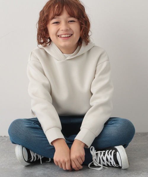 GLOBAL WORK（グローバルワーク）の「ライトクッションプルオーバーパーカー/281775（パーカー・キッズ・アイボリー/ブラウン系その他3/グリーン系その他2/ラベンダー/サックスブルー/チャコールグレー・140cm/150cm/160cm/130cm/110cm/120cm/100cm）」の16枚目の写真