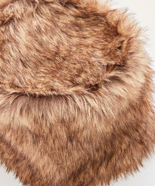 CIAOPANIC TYPY(チャオパニックティピー)の「【KIDS】ロシア帽(ハンチング/ベレー帽・キッズ・ブラック/ブラウン・ONE SIZE)」の5枚目の写真