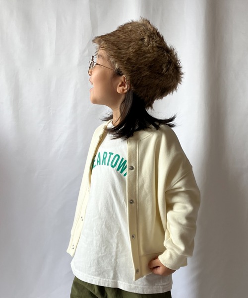 CIAOPANIC TYPY(チャオパニックティピー)の「【KIDS】ロシア帽(ハンチング/ベレー帽・キッズ・ブラック/ブラウン・ONE SIZE)」の10枚目の写真