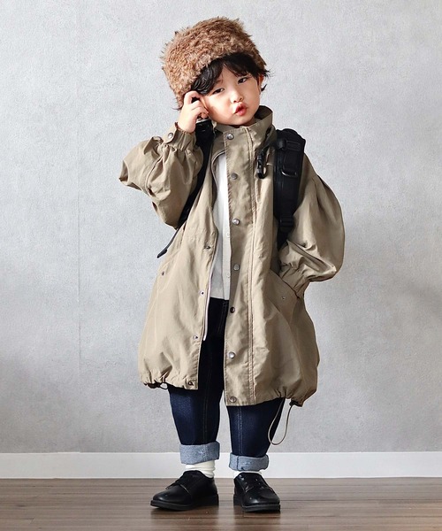 CIAOPANIC TYPY(チャオパニックティピー)の「【KIDS】ロシア帽(ハンチング/ベレー帽・キッズ・ブラック/ブラウン・ONE SIZE)」の15枚目の写真