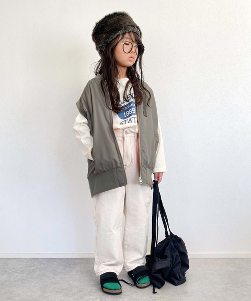 CIAOPANIC TYPY(チャオパニックティピー)の「【KIDS】ロシア帽(ハンチング/ベレー帽・キッズ・ブラック/ブラウン・ONE SIZE)」の20枚目の写真